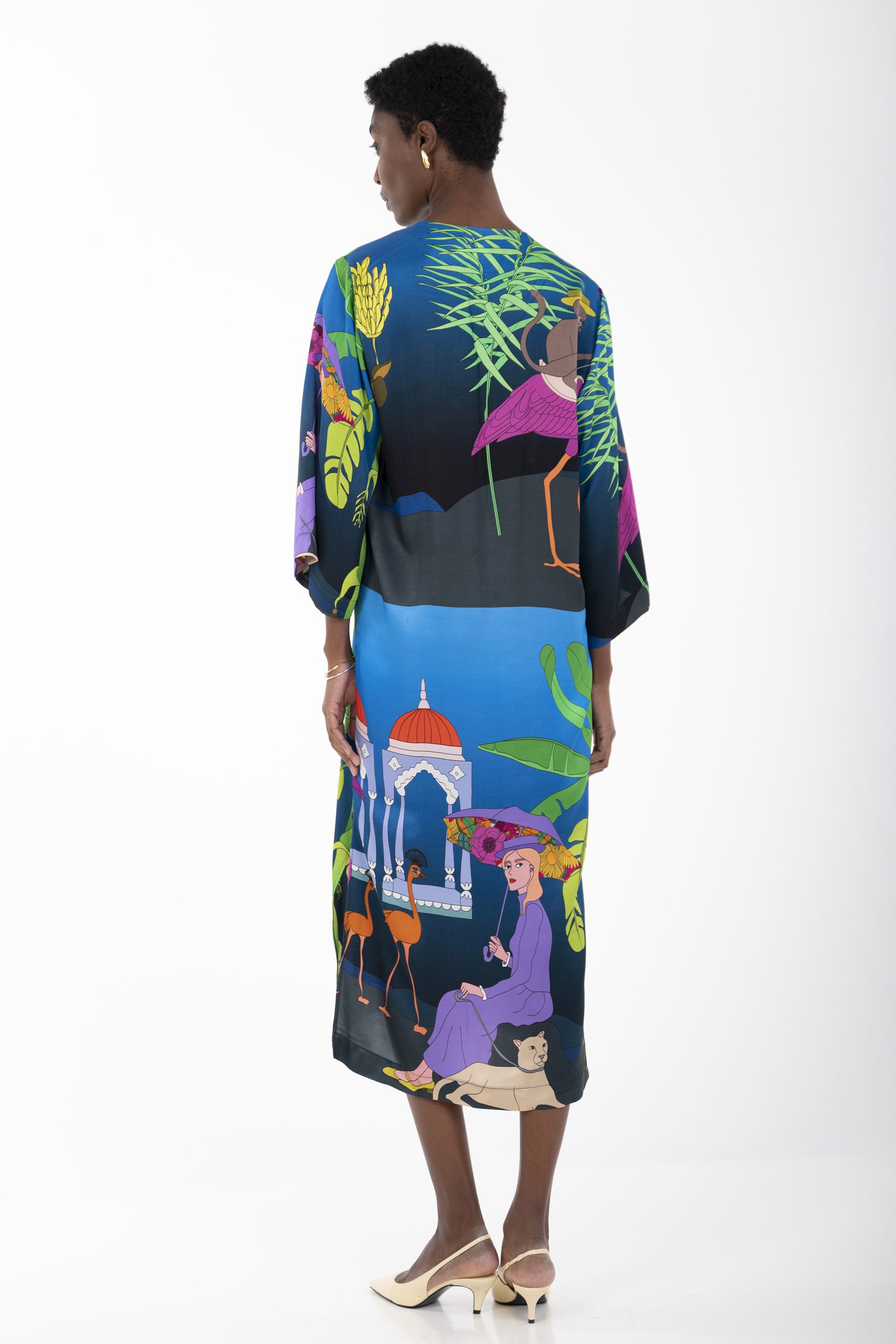 The lady kimono b