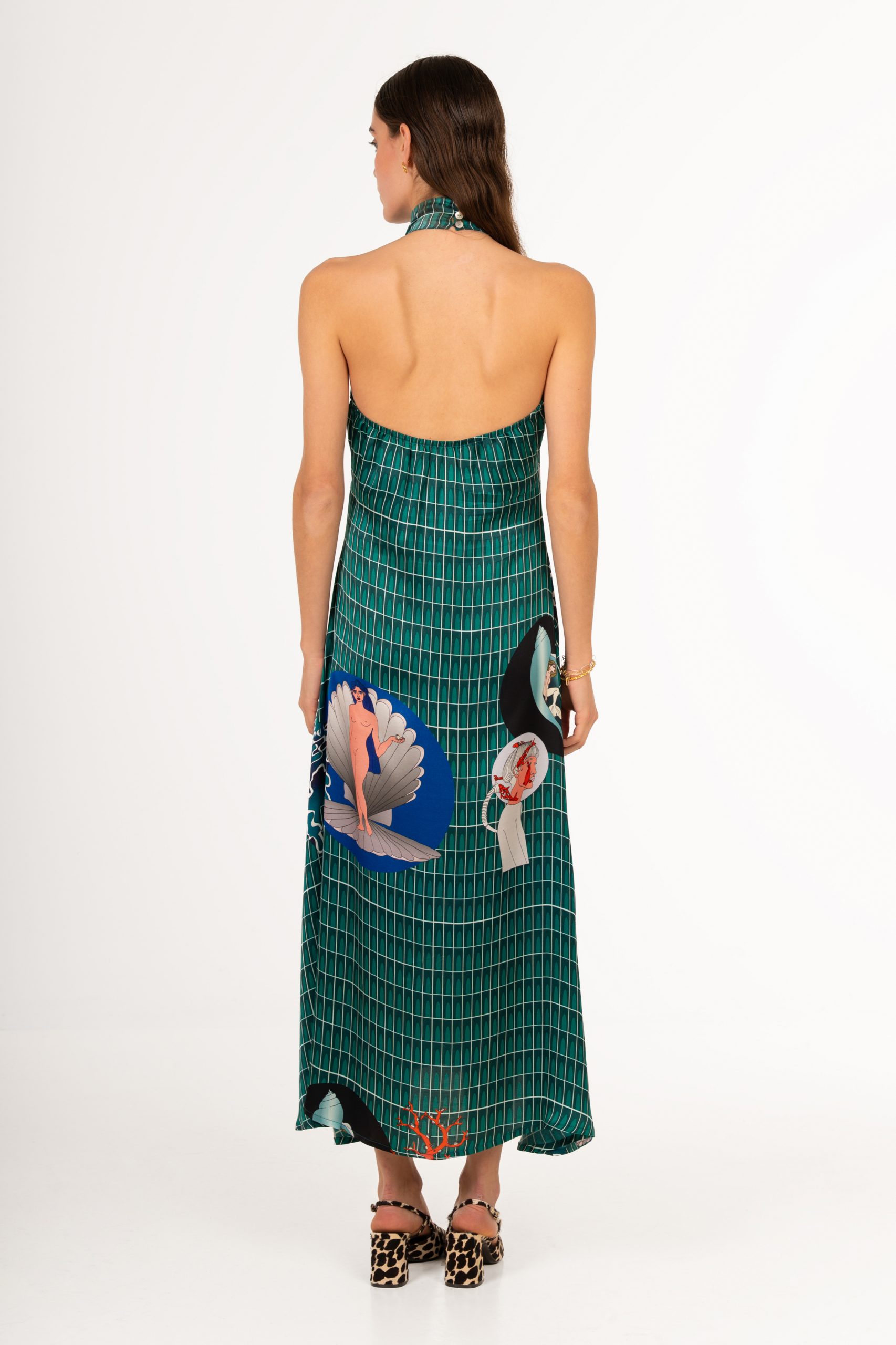 Urban Seased green halter c