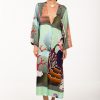 Urban Seased mint kimono visc