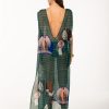 Urban seabed green kimono f